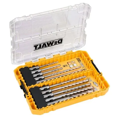 Begränsat antal DT70753-QZ Dewalt Borrsats 10 delar